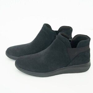 Clarks Kayleigh Boot Black Suede